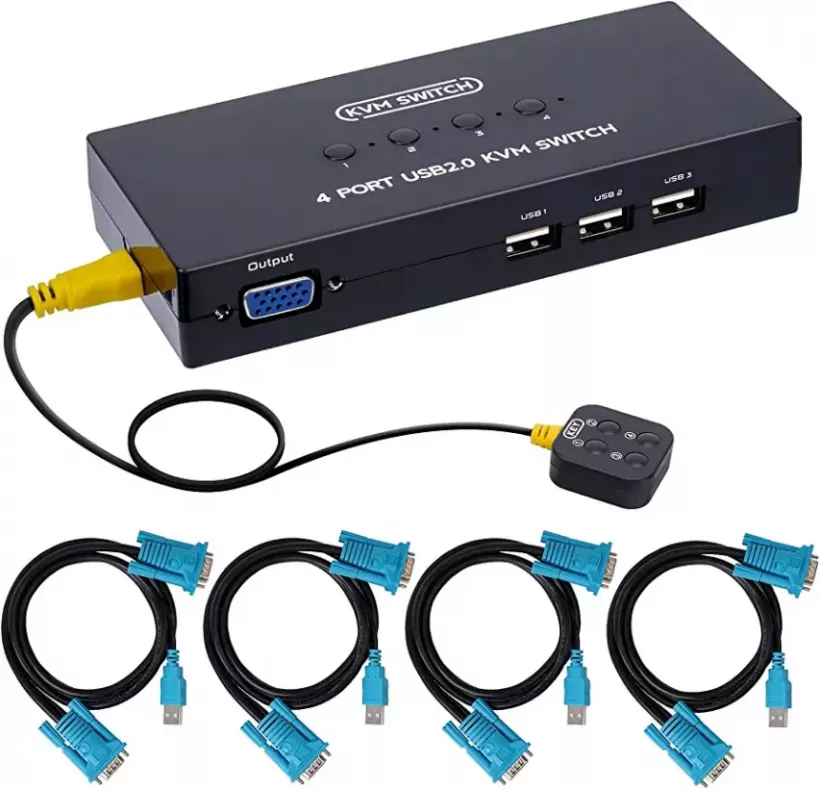 DGODRT Switch na 4 porty