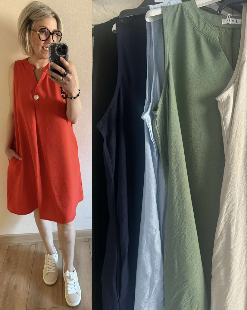 robe avec poche
