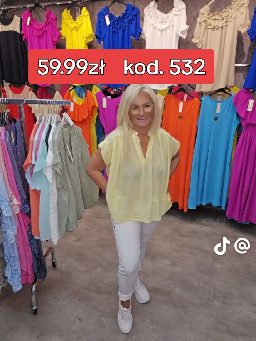 KOSZULA KRÓTKA GŁADKA
