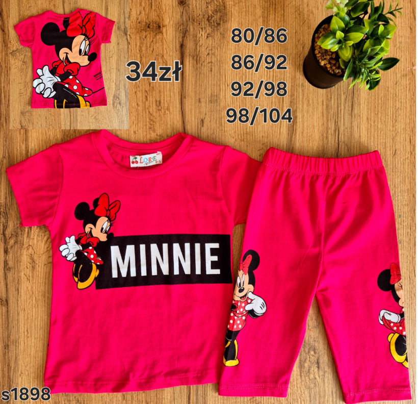 Komplet dla dziewczynki m. Minnie.