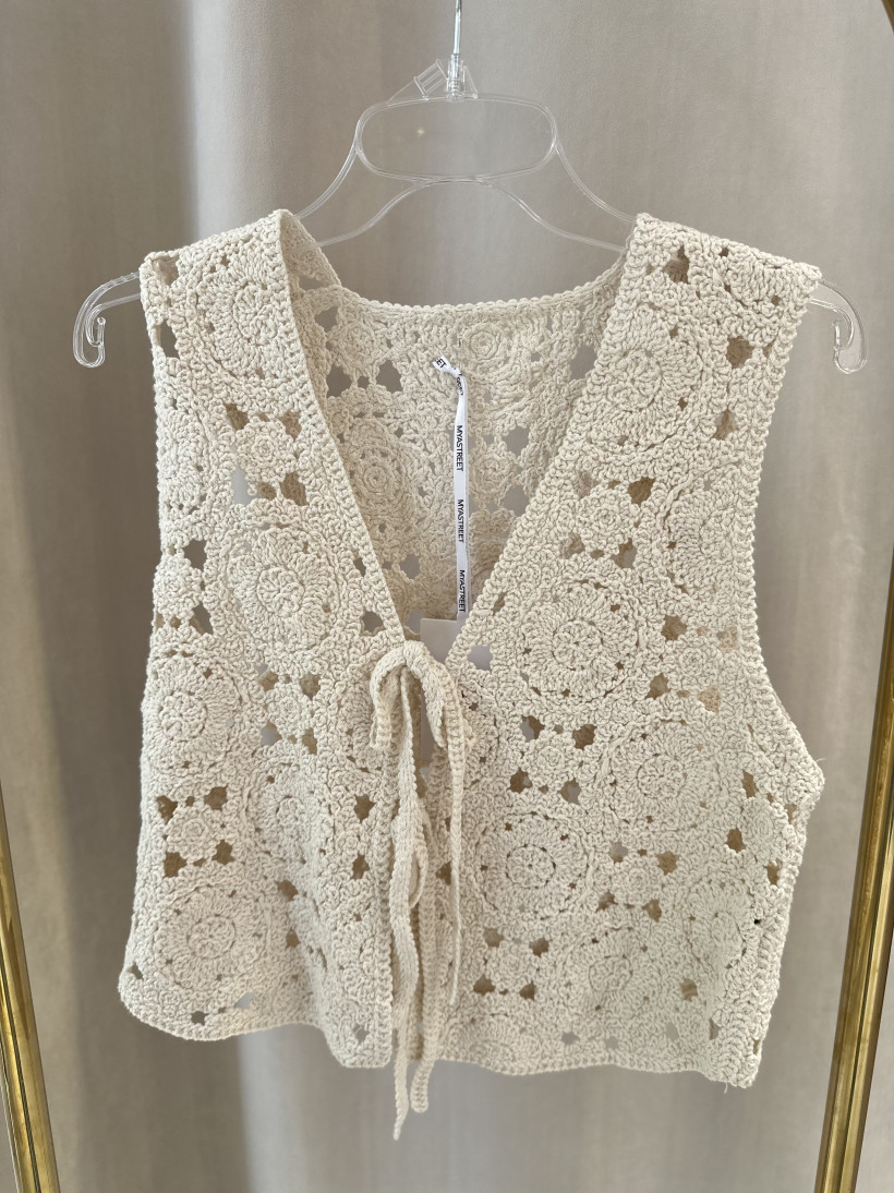 MYA KAMIZELKA BOHO AŻUR