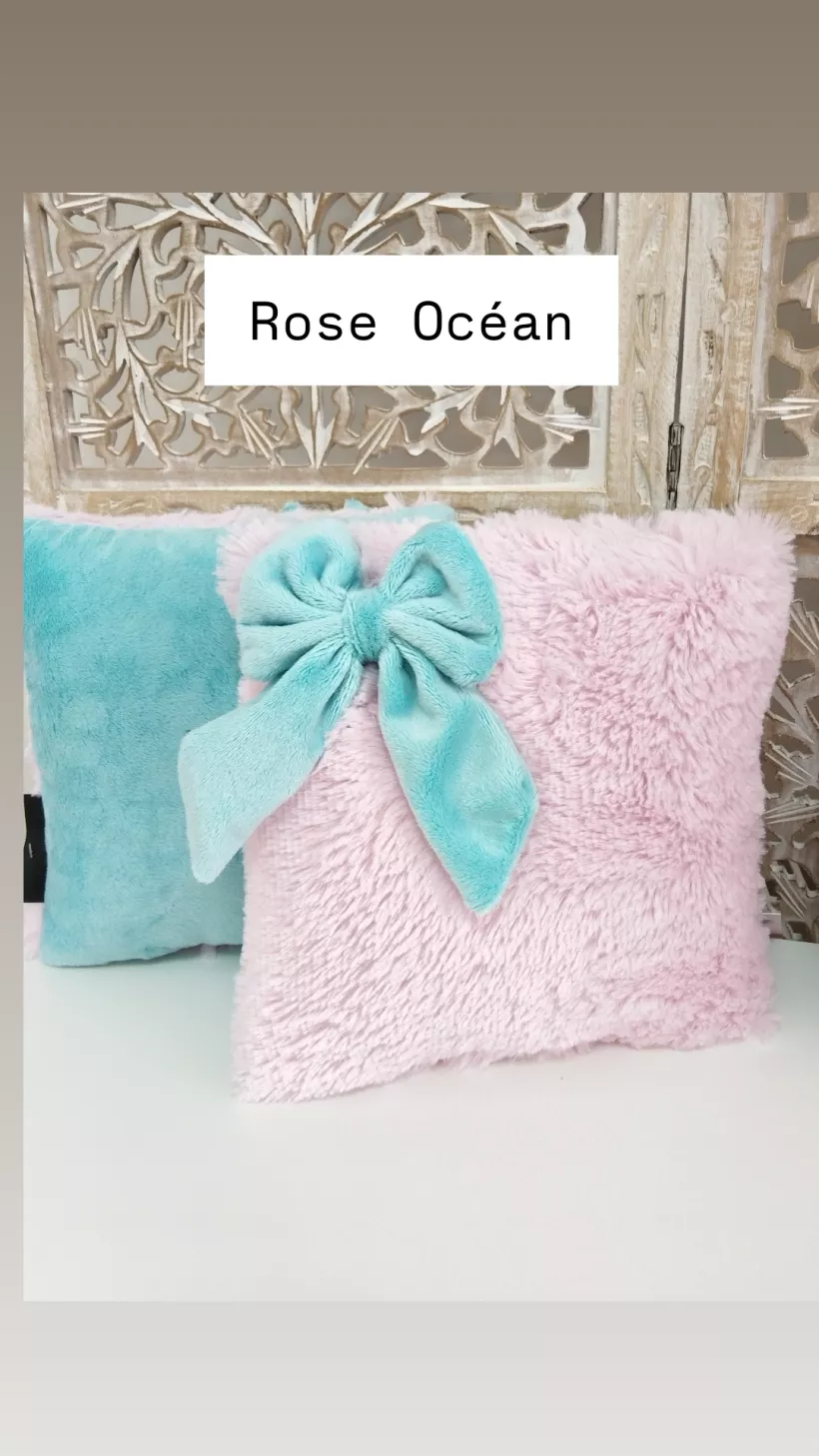 Coussin Carré – Bisou Sucré