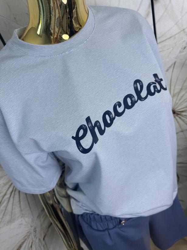 T-shirt Limited Edition (drobny prążek) NOODA