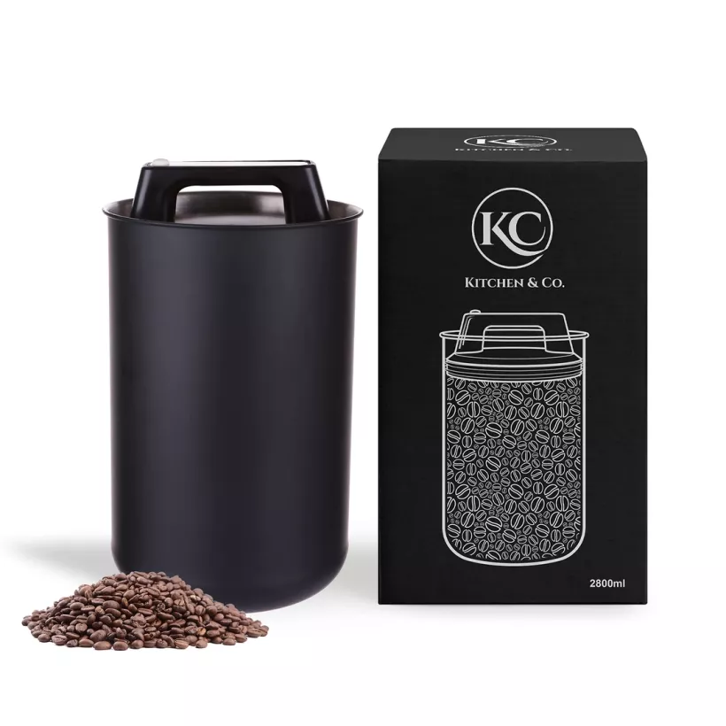 hermetyczna puszka ze stali nierdzewnej na kawę 1 kg 2800 ml 