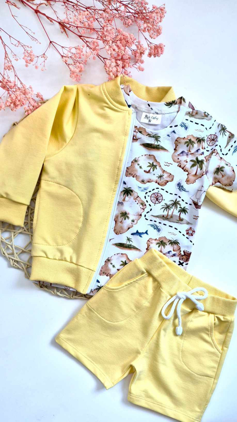 Żółta Bomberka Byobaby - Bluza dla Dziecka