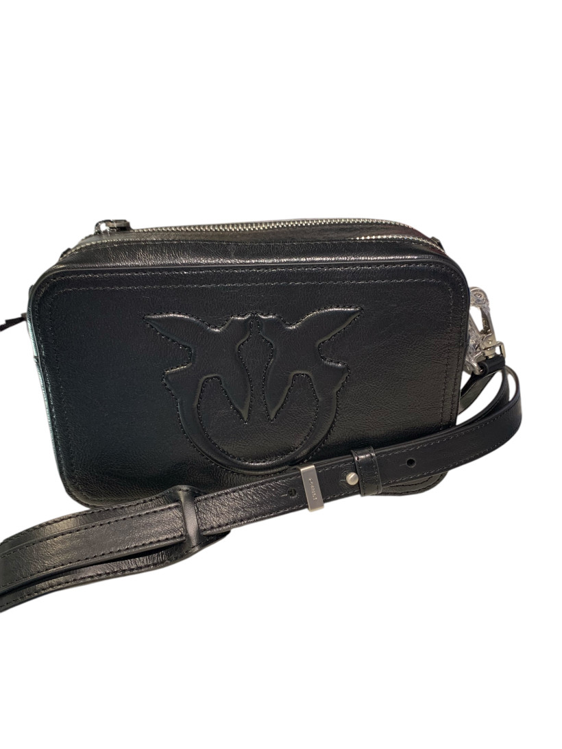 Torebka Pinko Carrie Camera Bag Classic Calf PE 25 PLLT 104336 A26J czarna