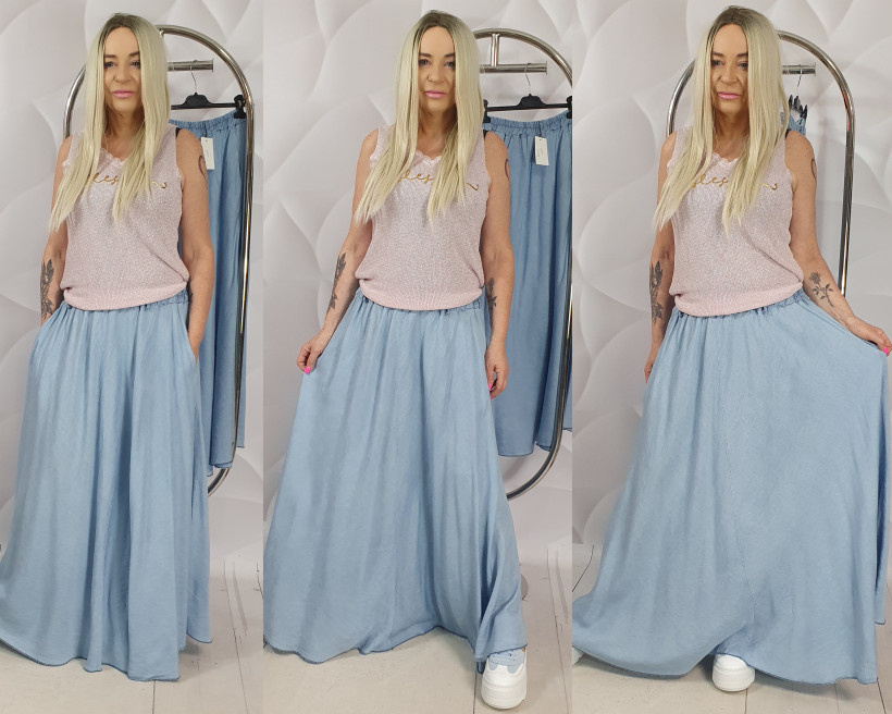 SPÓDNICA JEANSOWA  BYRTEL 660941/21378  RB20  
