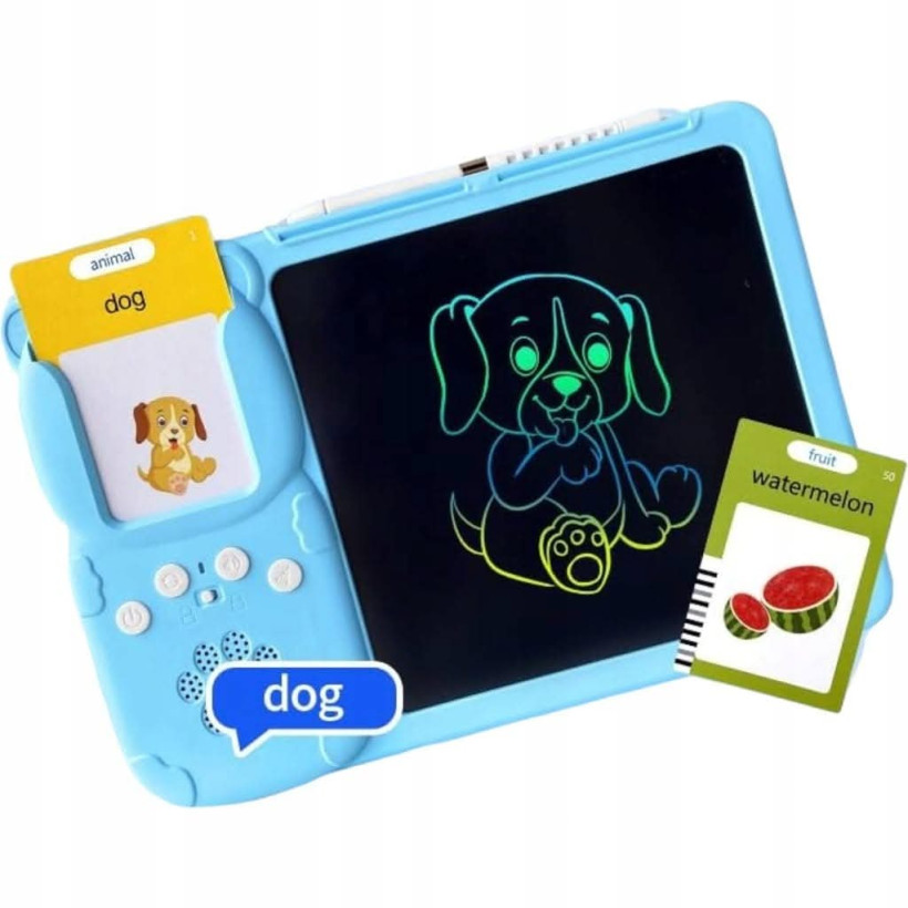 Tablet + czytnik kart języka angielskiego 