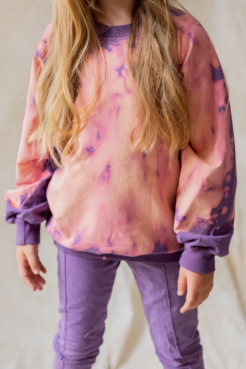 Bluza NuNu fioletowo-różowa