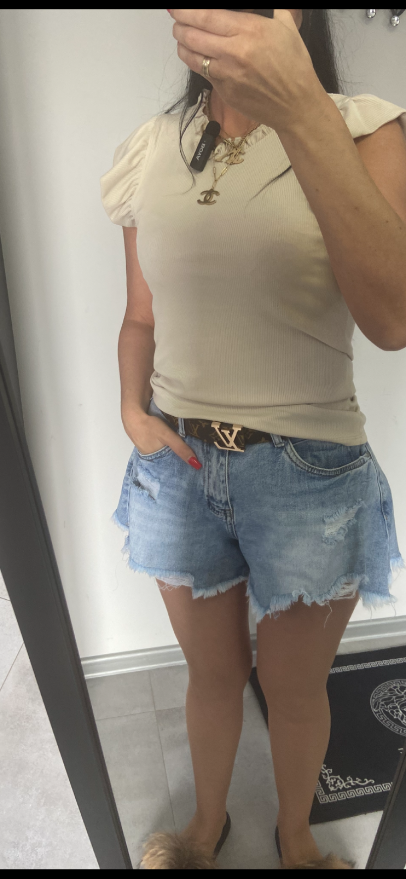 Bluzka 520 prฤ
ลผek, falbanka