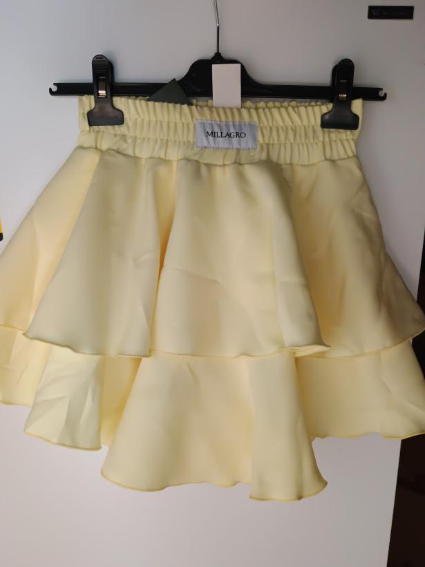 Spódniczko spodenki Millagro żółta
