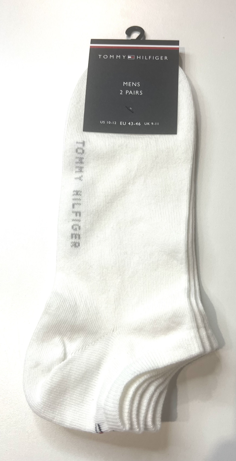 Skarpetki Tommy Hilfiger 342023001300043 białe 2pack 43-46 męskie