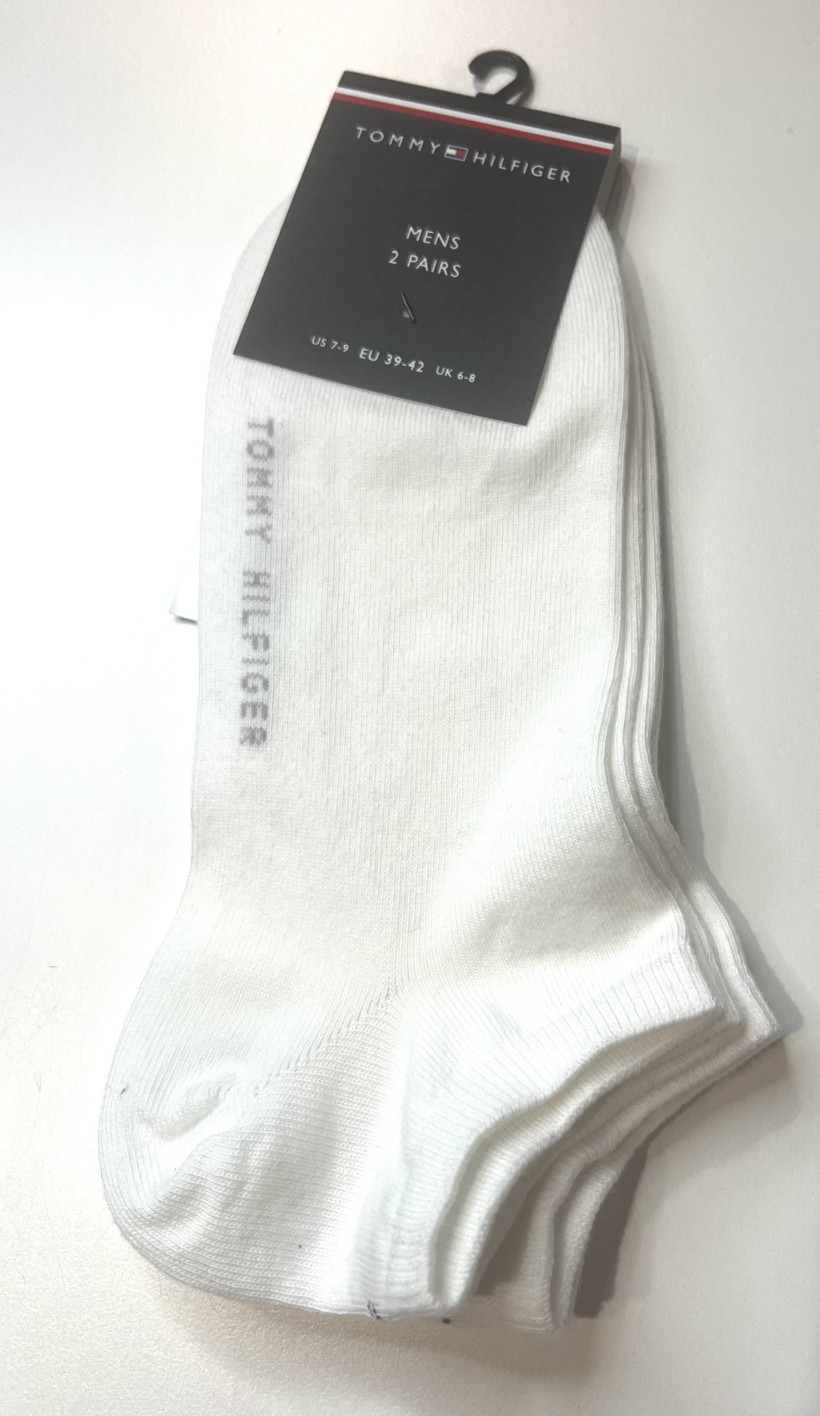 Skarpetki Tommy Hilfiger 342023001300039 białe 2pack 39-42 męskie