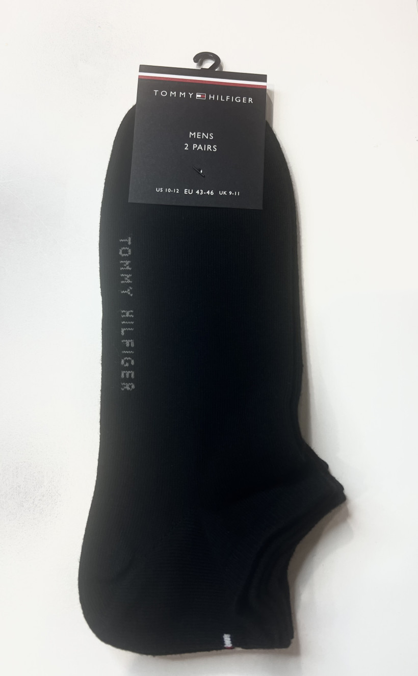 Skarpetki Tommy Hilfiger 342023001200043 2pack czarne 43-46 męskie