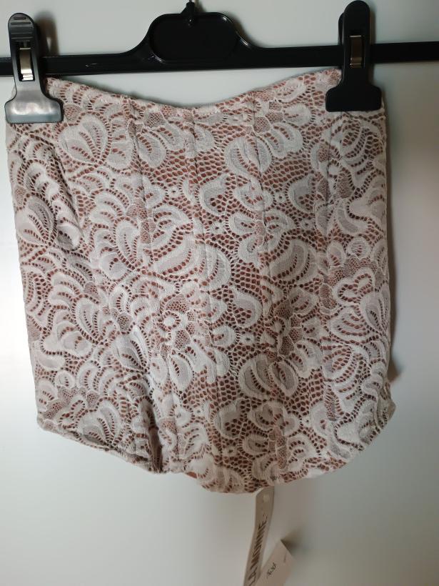 Top koronkowy La Monne biały WYPRZEDAŻ