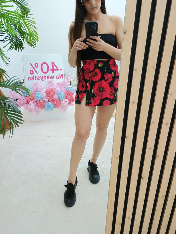 spódniczko spodenki la mila maki  S WYPRZEDAŻ