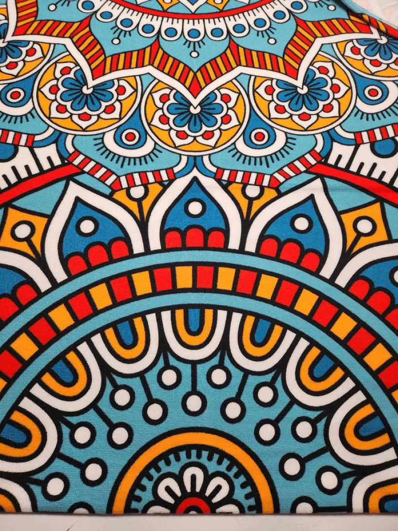 ręcznik plażowy 70x150 cm wzór mandala