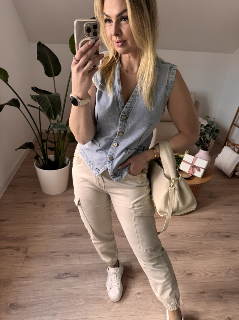 KAMIZELKA JEANS
