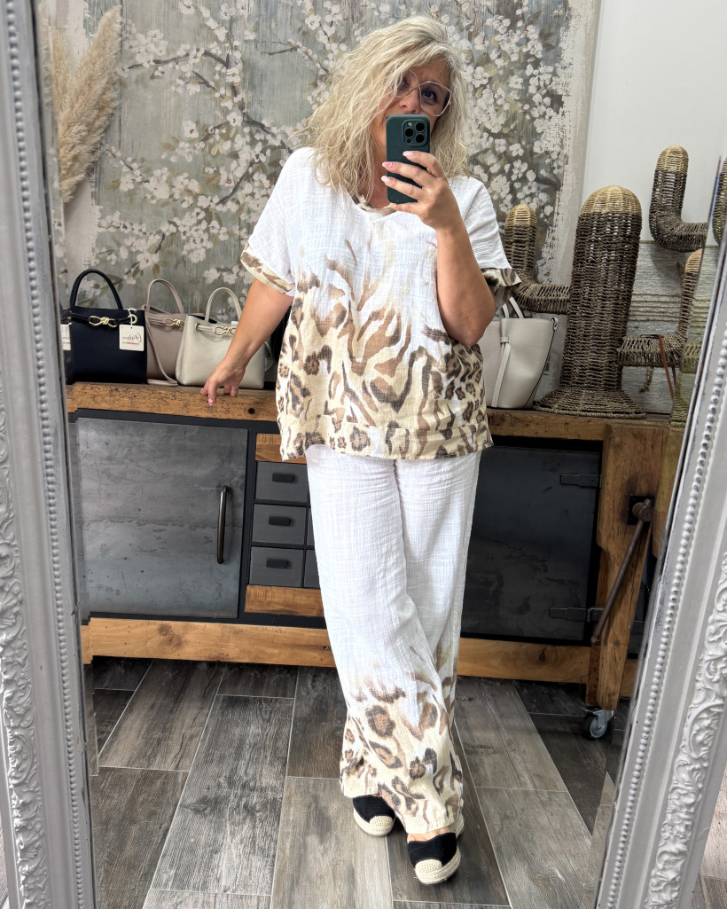Ref 4443 Ensemble Léo   Taille : 36 au 46 