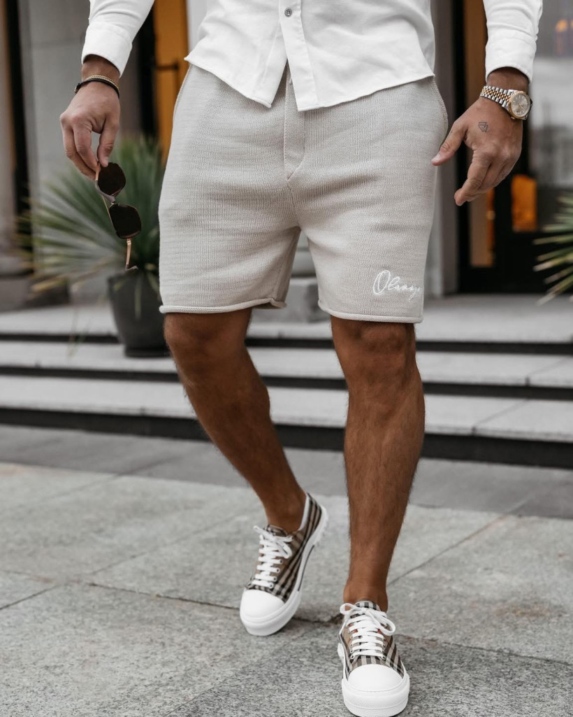 spodenki męskie CHILLFLEX beż