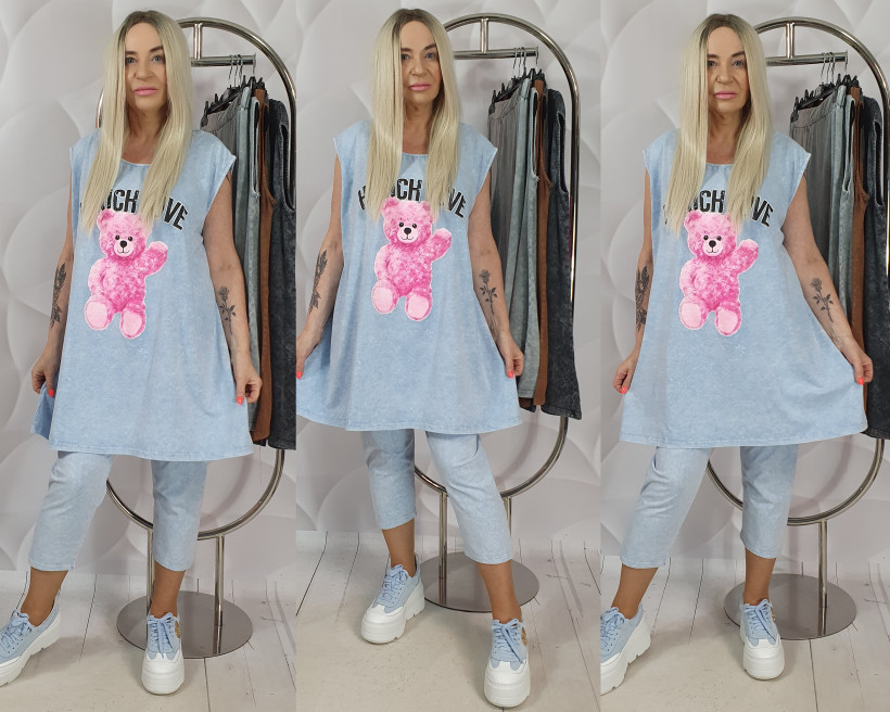 KOMPLET MUCH LOVE 3523 PD MIŚ %promocja dnia 