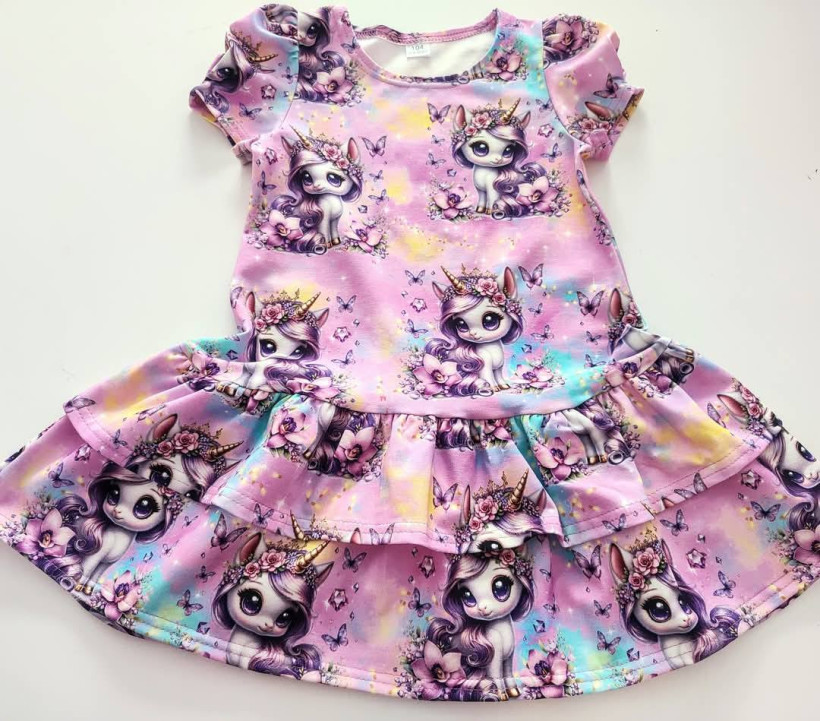 Sukienka Tęczowy Jednorożec NB