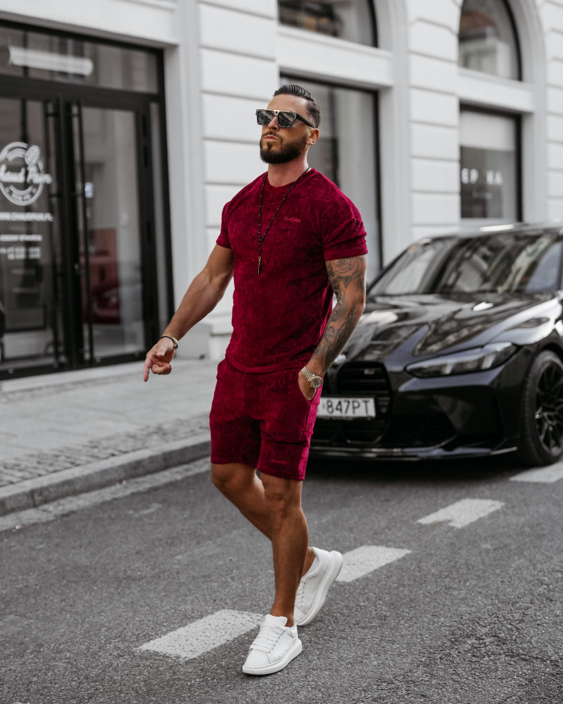 Komplet męski OLAVOGA ETENI 2025 bordo