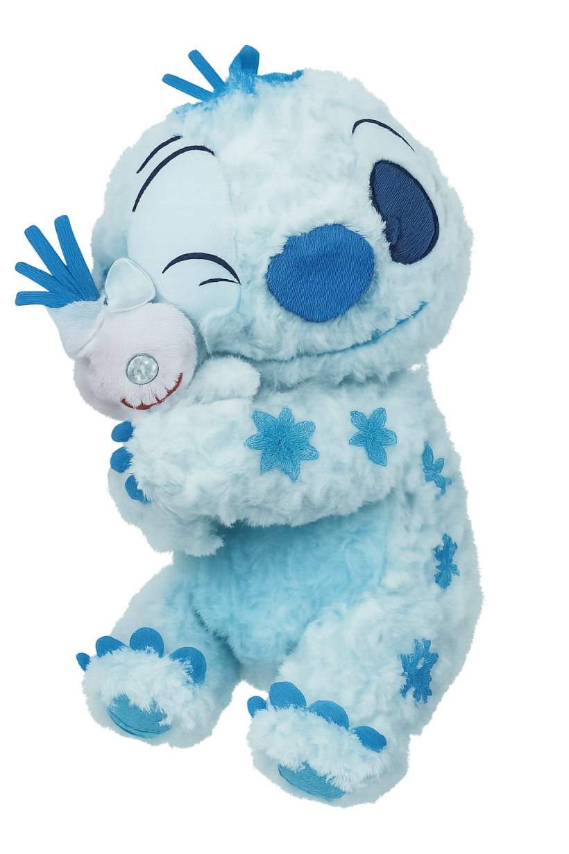 Stich z potworkiem niebeski 