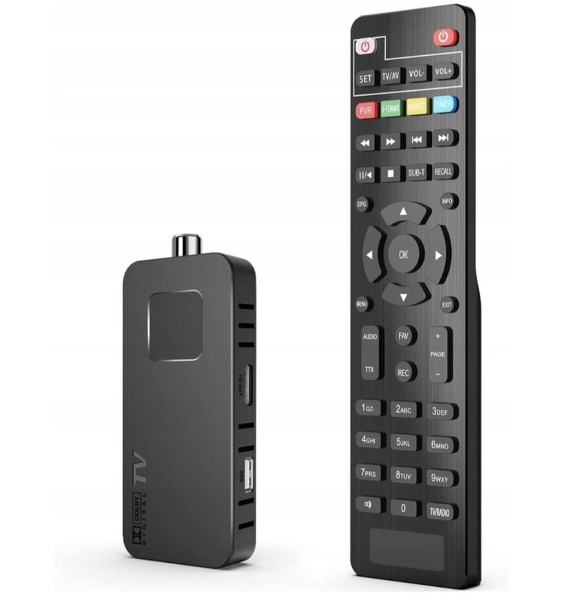 D20 Dekoder tuner TV DVB-T2 Hevc H.265