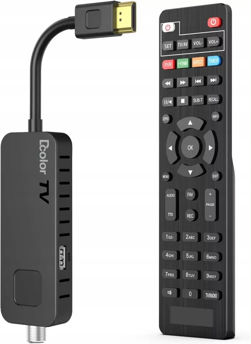 S3 Odbiornik satelitarny DVB-S/S2 Dcolor z Pilotem
