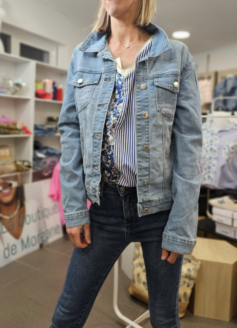 VESTE EN JEAN CHARLOTTE