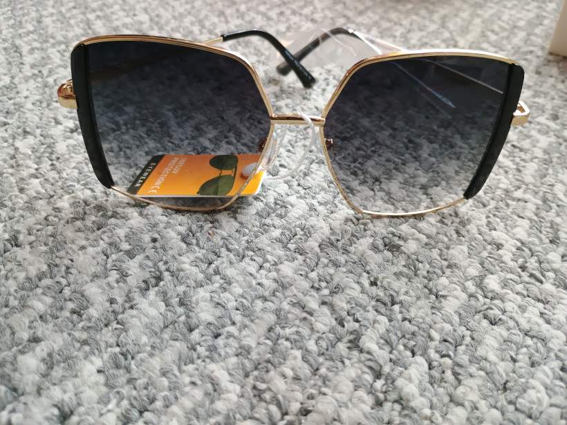 Okulary muchy czarne