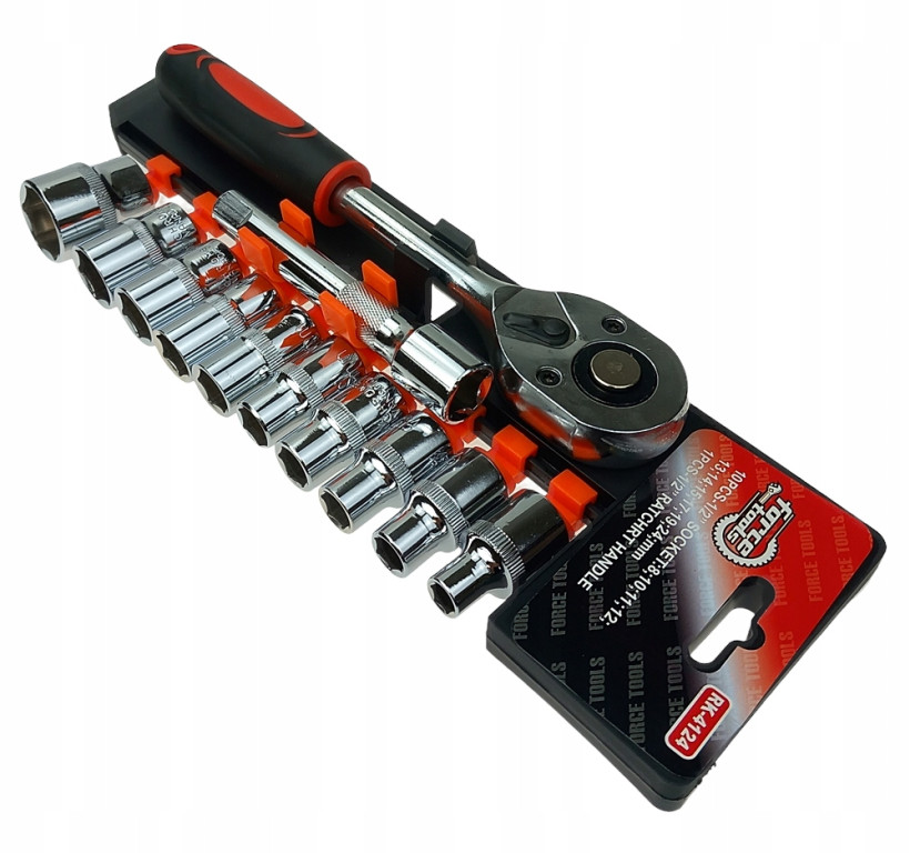 Zestaw kluczy nasadowych force tools
