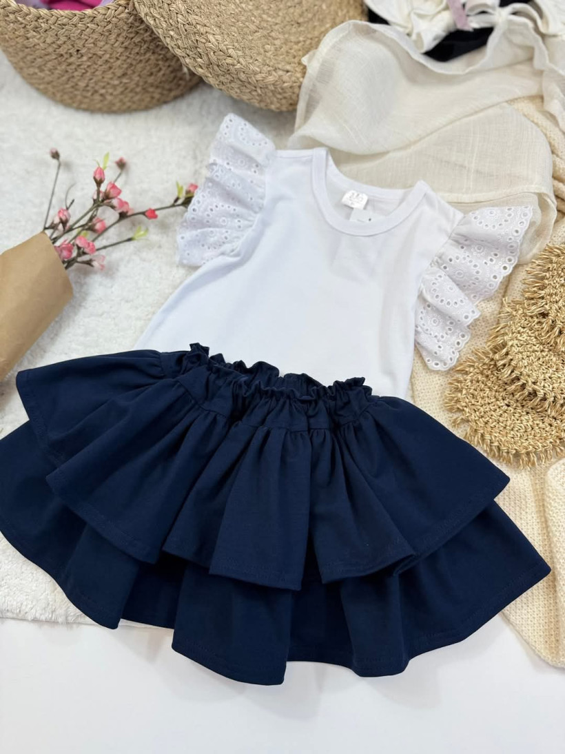 Spódniczka galowa granat Zula