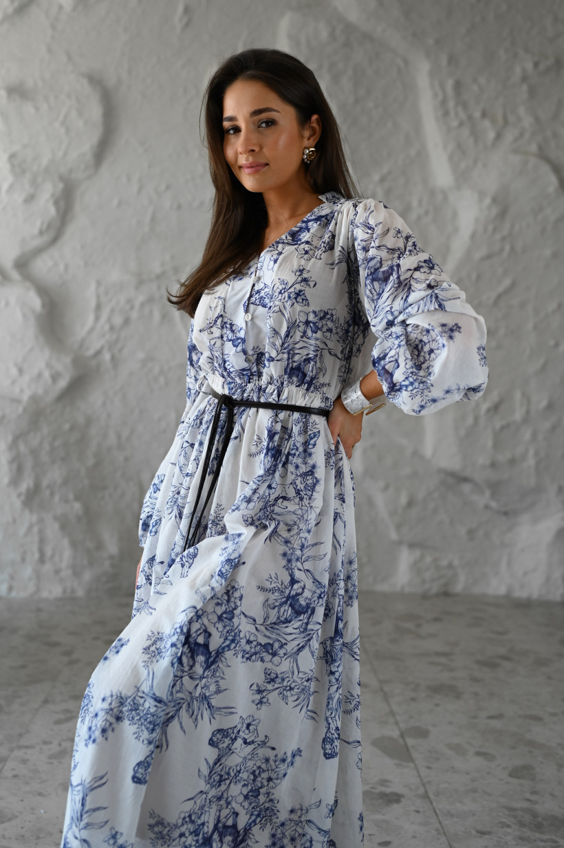 SUKIENKA MAXI WZORY SAFARI