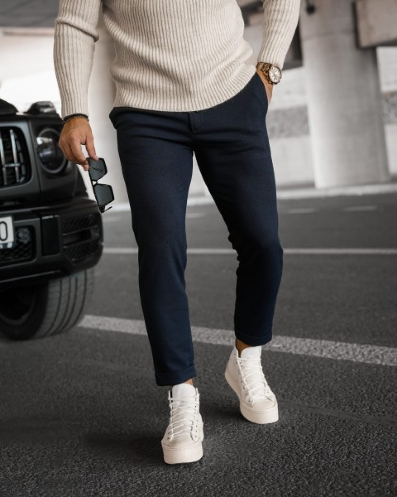 Spodnie męskie CHASER granat