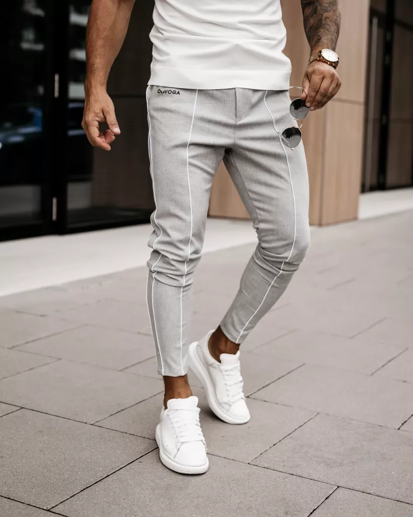 Spodnie męskie Vesper szare