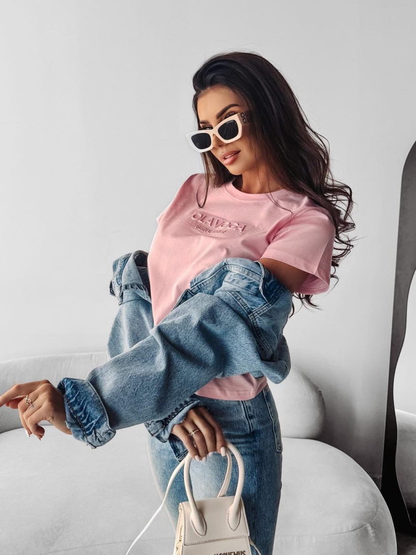 t-shirt SUBTLE puder