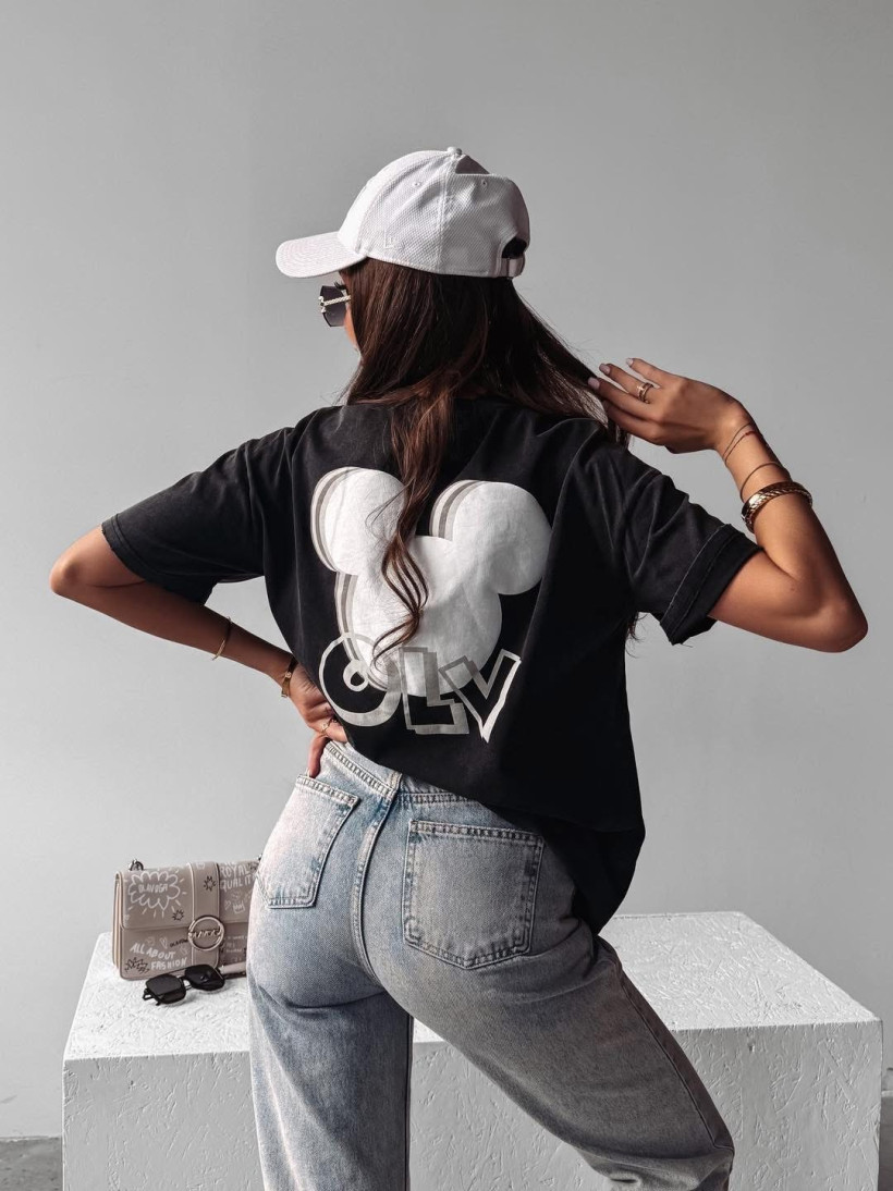 t-shirt BESCO czarny