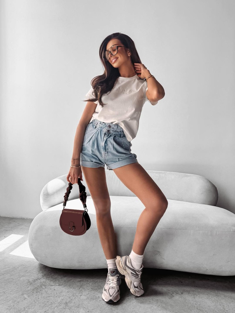 spodenki ROOT niebieskie