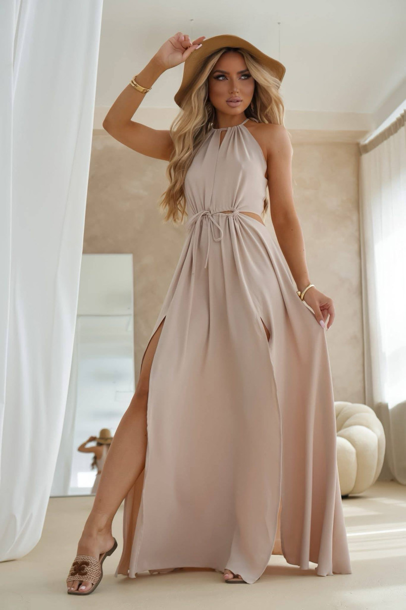 sukienka La Monne VEGAS beż