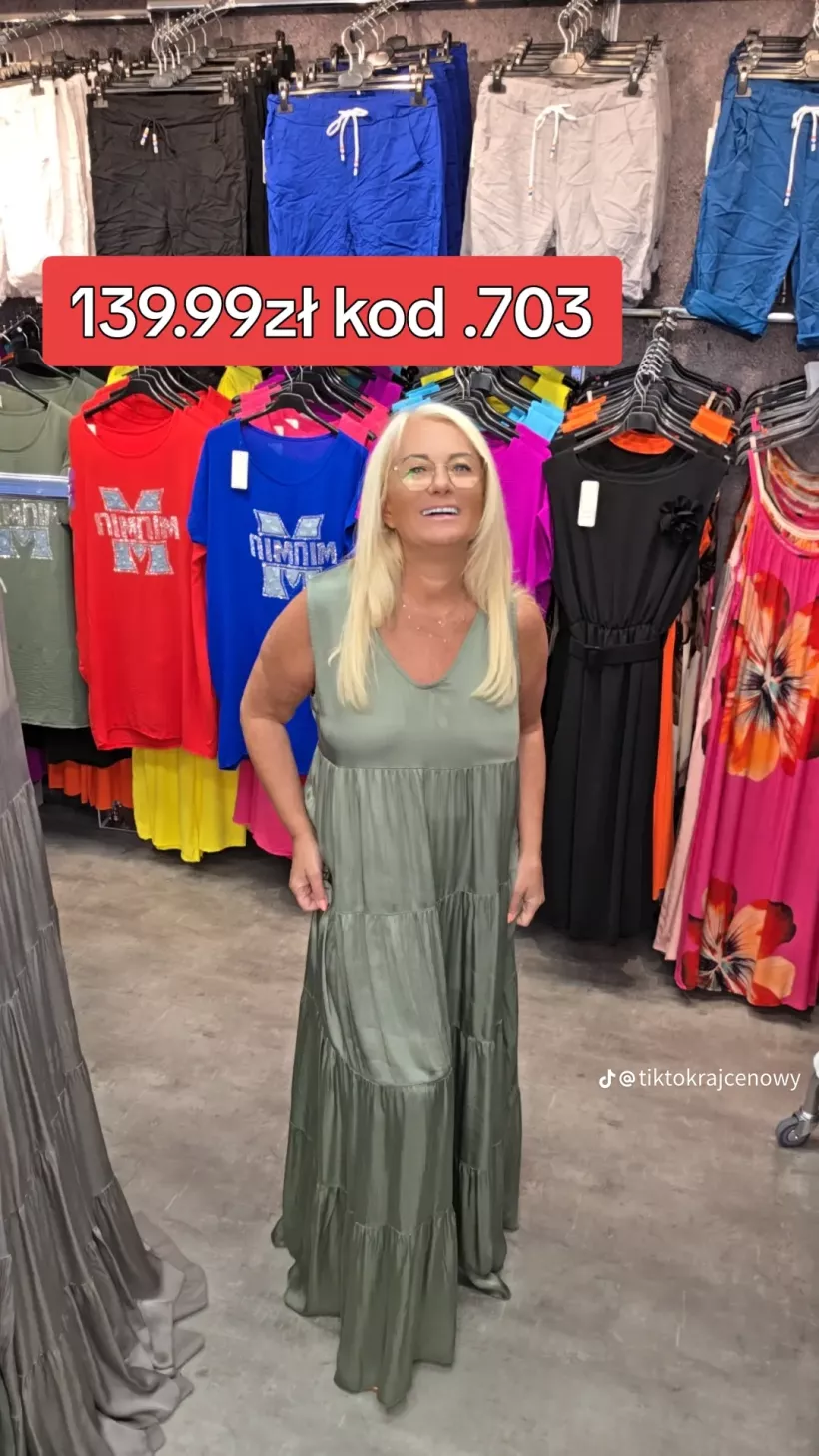 SUKIENKA RAMIĄCZKA FALBANA PLISOWANA