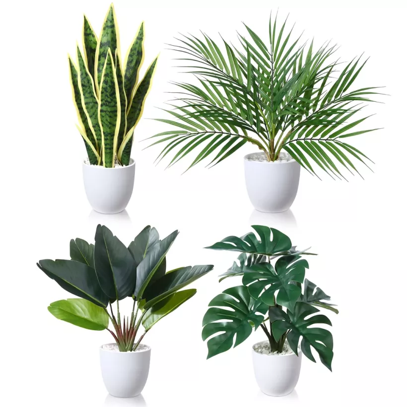 sztuczna monstera w doniczce 40 cm