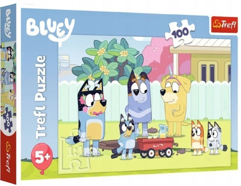 Puzzle 100 el. Bluey Trefl