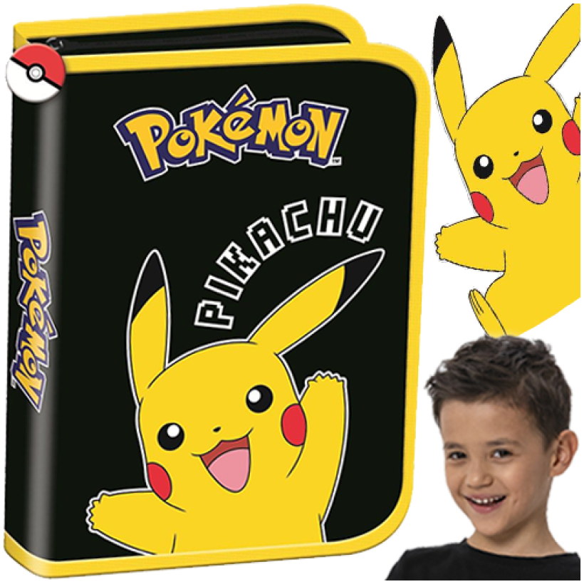 Piórnik 2 klapkowy Pokemon bez wyposażenia 