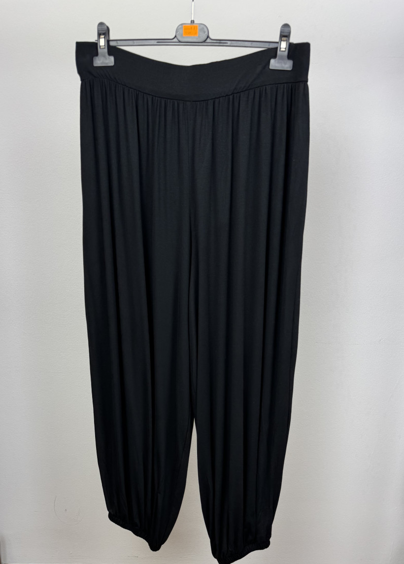 Spodnie singbady, szeroki pas na gumce - (3xl.4xl) - sseraj - 3497 - czarne