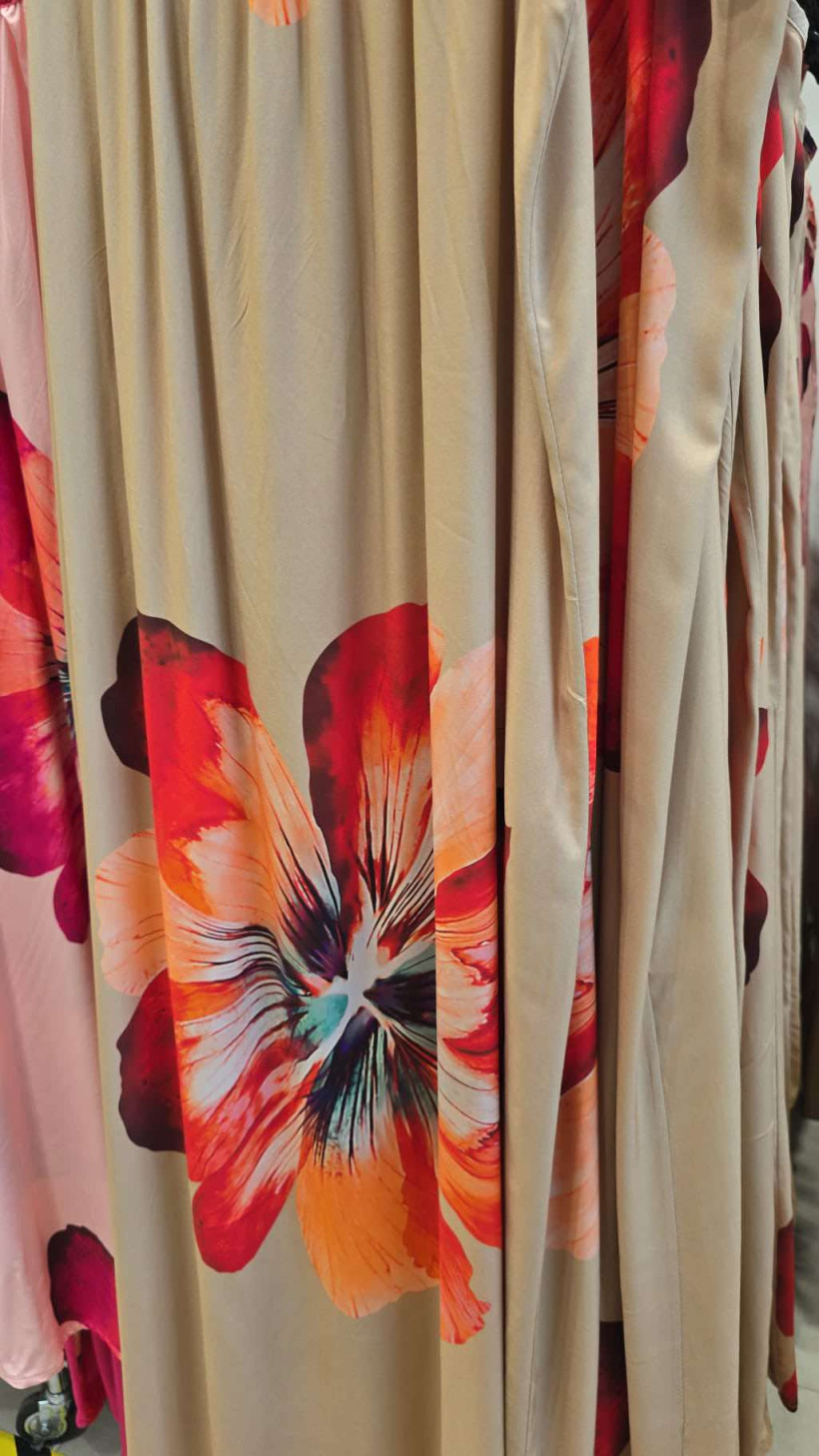 SUKIENKA KWIAT MALOWANY 