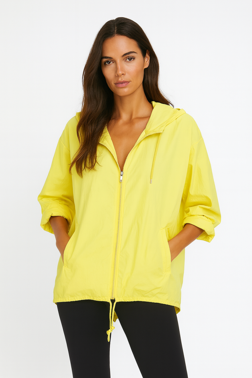 KURTKA NAPISY TYŁ KRÓTKA