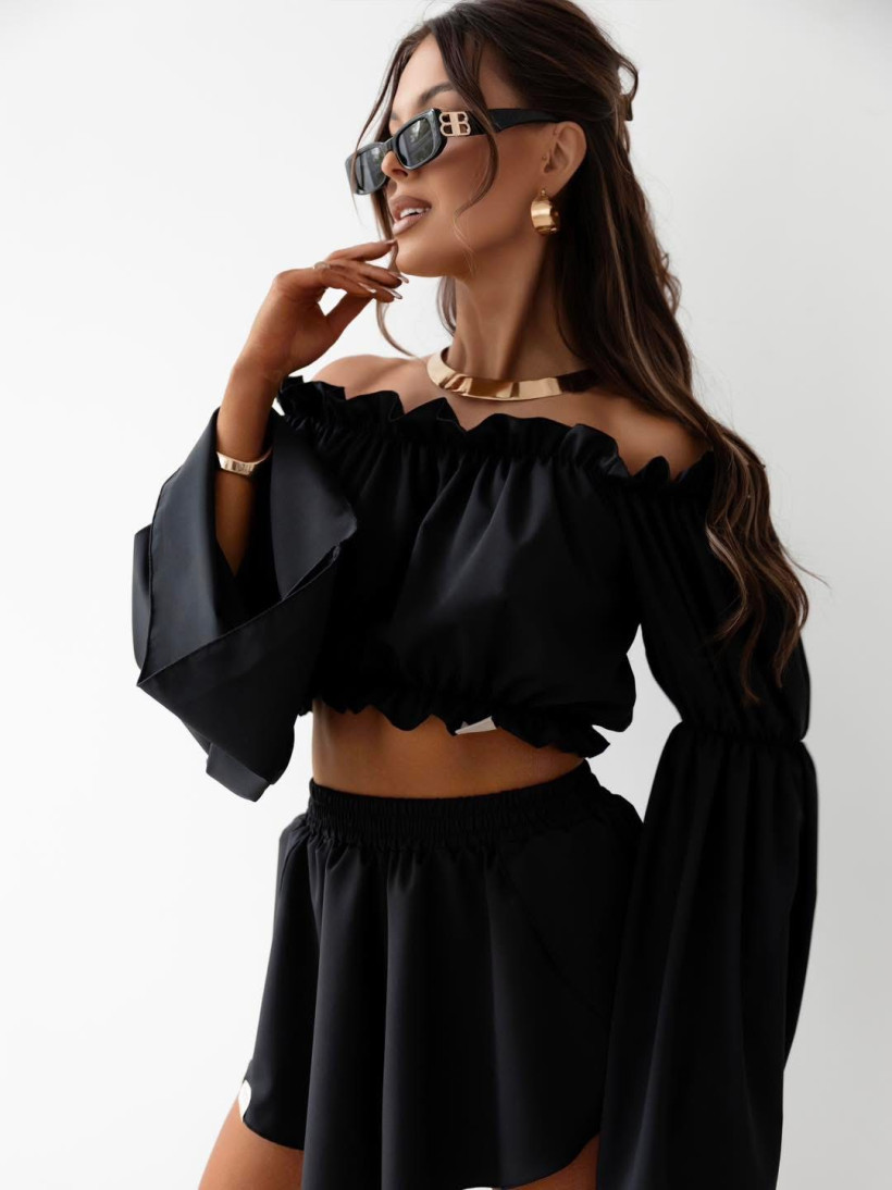 komplet BIBBLE czarny