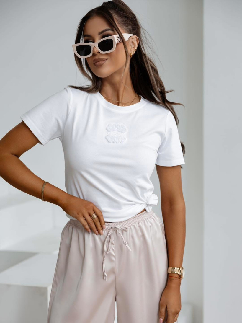 t-shirt LOE ecru